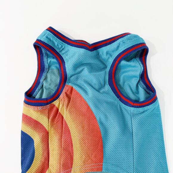 [Bark!] Space Jam Tune Squad Looney Tunes Jersey Dog Costume Halloween Sz Medium - Picture 4 of 9